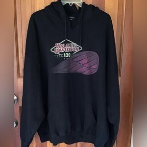 Harley Davidson hoodie.